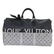 Louis Vuitton Vintage Pre-owned Canvas handvskor Black, Dam