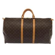 Louis Vuitton Vintage Pre-owned Canvas handvskor Brown, Dam