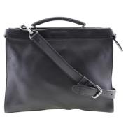 Fendi Vintage Pre-owned Laeder fendi-vskor Black, Dam