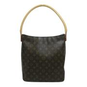 Louis Vuitton Vintage Pre-owned Canvas handvskor Brown, Dam