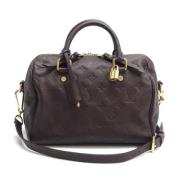 Louis Vuitton Vintage Pre-owned Canvas handvskor Brown, Dam