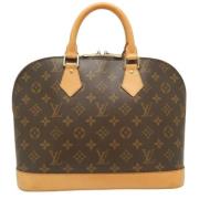 Louis Vuitton Vintage Pre-owned Canvas handvskor Brown, Dam