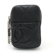 Chanel Vintage Pre-owned Laeder chanel-vskor Black, Dam