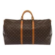 Louis Vuitton Vintage Pre-owned Canvas handvskor Brown, Dam