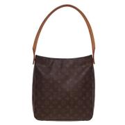 Louis Vuitton Vintage Pre-owned Canvas handvskor Brown, Dam