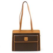 Celine Vintage Pre-owned Canvas celine-vskor Brown, Dam