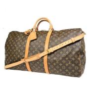 Louis Vuitton Vintage Pre-owned Canvas handvskor Brown, Dam