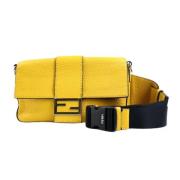 Fendi Vintage Pre-owned Laeder fendi-vskor Yellow, Herr