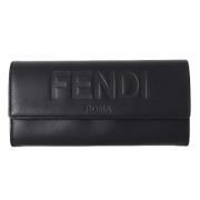 Fendi Vintage Pre-owned Laeder plnbcker Black, Dam