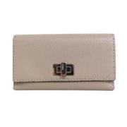 Fendi Vintage Pre-owned Laeder plnbcker Gray, Dam