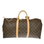 Louis Vuitton Vintage Pre-owned Canvas handvskor Brown, Dam