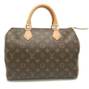 Louis Vuitton Vintage Pre-owned Canvas handvskor Brown, Dam