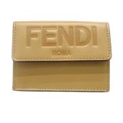 Fendi Vintage Pre-owned Laeder plnbcker Brown, Dam