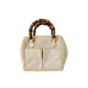 Gucci Vintage Pre-owned Laeder gucci-vskor Beige, Dam