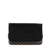 Goyard Vintage Pre-owned Tyg kuvertvskor Black, Dam