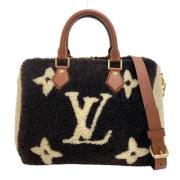 Louis Vuitton Vintage Pre-owned Laeder handvskor Brown, Dam