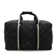 Chanel Vintage Pre-owned Canvas resvskor Black, Dam