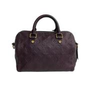 Louis Vuitton Vintage Pre-owned Laeder handvskor Purple, Dam