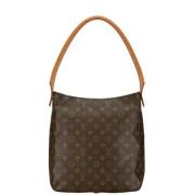 Louis Vuitton Vintage Pre-owned Canvas handvskor Brown, Dam