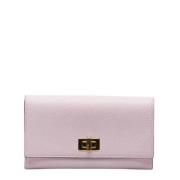 Fendi Vintage Pre-owned Laeder plnbcker Pink, Dam