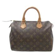 Louis Vuitton Vintage Pre-owned Canvas handvskor Brown, Dam