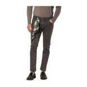 Mason's Camouflage Slim Fit Chino Byxor Gray, Herr