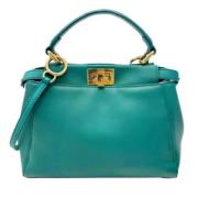 Fendi Vintage Pre-owned Laeder fendi-vskor Green, Dam