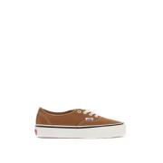 Vans Canvas Sneaker med Kontrastsömn Brown, Herr