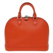 Louis Vuitton Vintage Pre-owned Laeder handvskor Orange, Dam