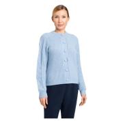 Twinset Blå Cardigan Sweaters Blue, Dam