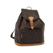 Louis Vuitton Vintage Pre-owned Canvas ryggsckar Brown, Dam