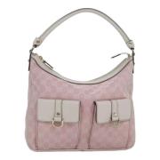 Gucci Vintage Pre-owned Canvas gucci-vskor Pink, Dam