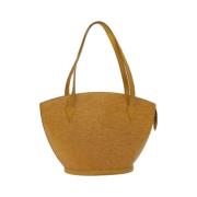 Louis Vuitton Vintage Pre-owned Laeder louis-vuitton-vskor Yellow, Dam