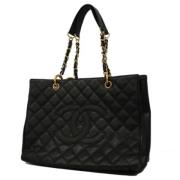 Chanel Vintage Pre-owned Laeder chanel-vskor Black, Dam