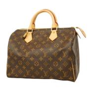 Louis Vuitton Vintage Pre-owned Canvas handvskor Brown, Dam