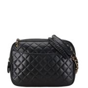 Chanel Vintage Pre-owned Laeder chanel-vskor Black, Dam