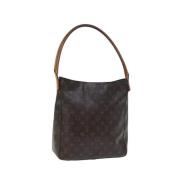 Louis Vuitton Vintage Pre-owned Canvas louis-vuitton-vskor Brown, Dam