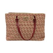 Fendi Vintage Pre-owned Canvas fendi-vskor Red, Dam