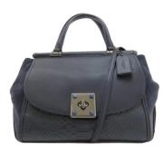 Coach Pre-owned Pre-owned Canvas totevskor Blue, Dam