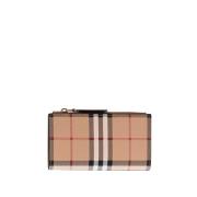 Burberry Arkiv Beige Bifold Plånbok Beige, Dam