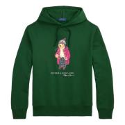 Polo Ralph Lauren Vintage Pine Holiday Sweatshirt Green, Herr