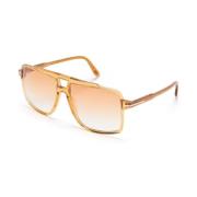 Tom Ford Ft1177 39F Sunglasses Yellow, Herr