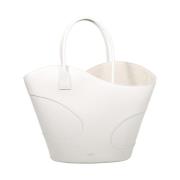 Salvatore Ferragamo Mascarpone Toteväska White, Dam