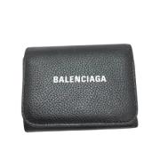 Balenciaga Vintage Pre-owned Laeder plnbcker Black, Dam