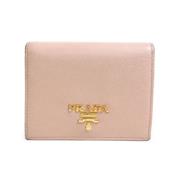 Prada Vintage Pre-owned Laeder plnbcker Pink, Dam