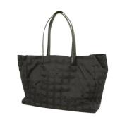 Chanel Vintage Pre-owned Tyg chanel-vskor Black, Dam