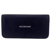 Balenciaga Vintage Pre-owned Laeder plnbcker Black, Dam