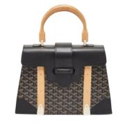 Goyard Vintage Pre-owned Canvas handvskor Black, Dam