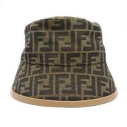 Fendi Vintage Pre-owned Tyg hattar-och-kepsar Brown, Dam