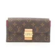 Louis Vuitton Vintage Pre-owned Laeder plnbcker Brown, Dam